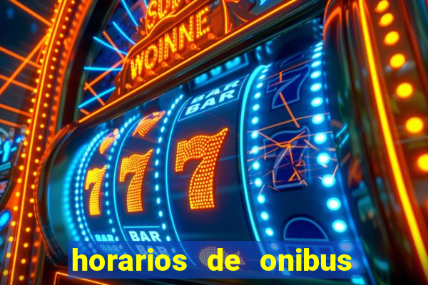 horarios de onibus cassino cidade nova